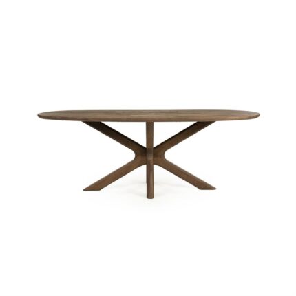 Eleonora Eettafel Tycho 210x110 cm - lichtbruin