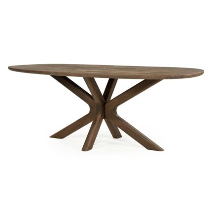 Eleonora Eettafel Tycho 210x110 cm - lichtbruin