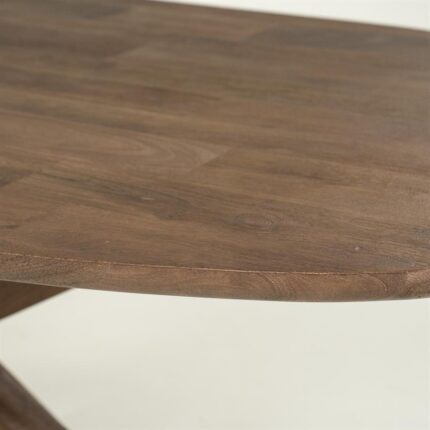 Eleonora Eettafel Tycho 260x110 cm - lichtbruin