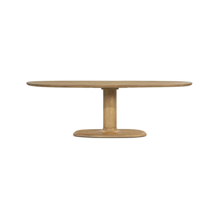 Eleonora Eettafel Coco 240x110 cm - naturel Eleonora Eettafel Coco 240x110 cm - naturel