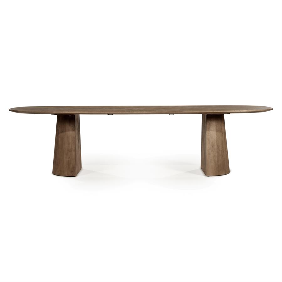 Eleonora Eettafel Lune 300x105 cm - lichtbruin Eleonora Eettafel Lune 300x105 cm - lichtbruin