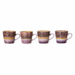 Cappuccino mug 70s ceramics - per stuk - Afbeelding 3
