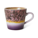 Cappuccino mug 70s ceramics - per stuk