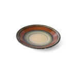 70s ceramics: saucer dark roast - Afbeelding 2