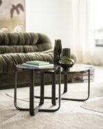 By-Boo Side table Groovy - brown