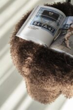 By-Boo Stool Doodly - dark brown