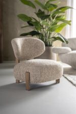 Eleonora Fauteuil Reza bruin - taupe Bay