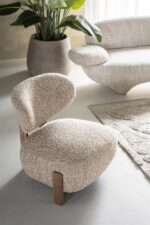 Eleonora Fauteuil Reza bruin - beige Bay