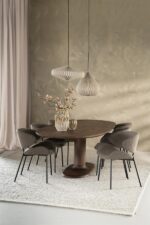 Eleonora Eettafel Coco 240x110 cm - lichtbruin