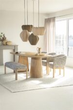 Eleonora Eettafel Lune 240x105 cm - naturel