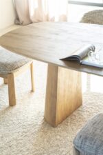 Eleonora Eettafel Lune 240x105 cm - naturel