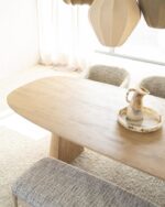 Eleonora Eettafel Lune 300x105 cm - naturel