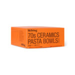 Pasta bowls Cove 70s ceramics – set of 2 - Afbeelding 5