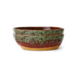 Pasta bowls Cove 70s ceramics – set of 2