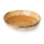 Salad bowl Sunflower 70s ceramics - Afbeelding 2