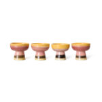 Tapas bowl on base S Sunshade 70s ceramics - Afbeelding 3