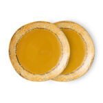 Side plates Paradise 70s ceramics – set of 2