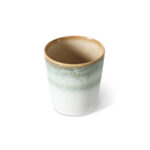 70s ceramics: coffee mug, petal - Afbeelding 2
