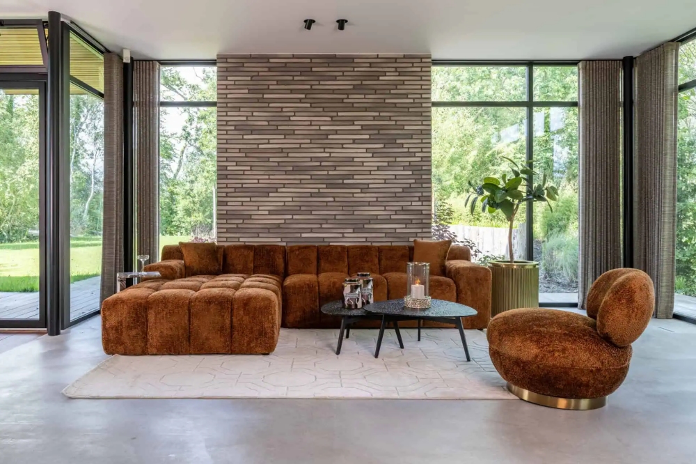Richmond-Interiors-Bank-Cube-3-zits-sfeer-01 Sofa Cube 3-seater + Lounge Left - Afbeelding 1