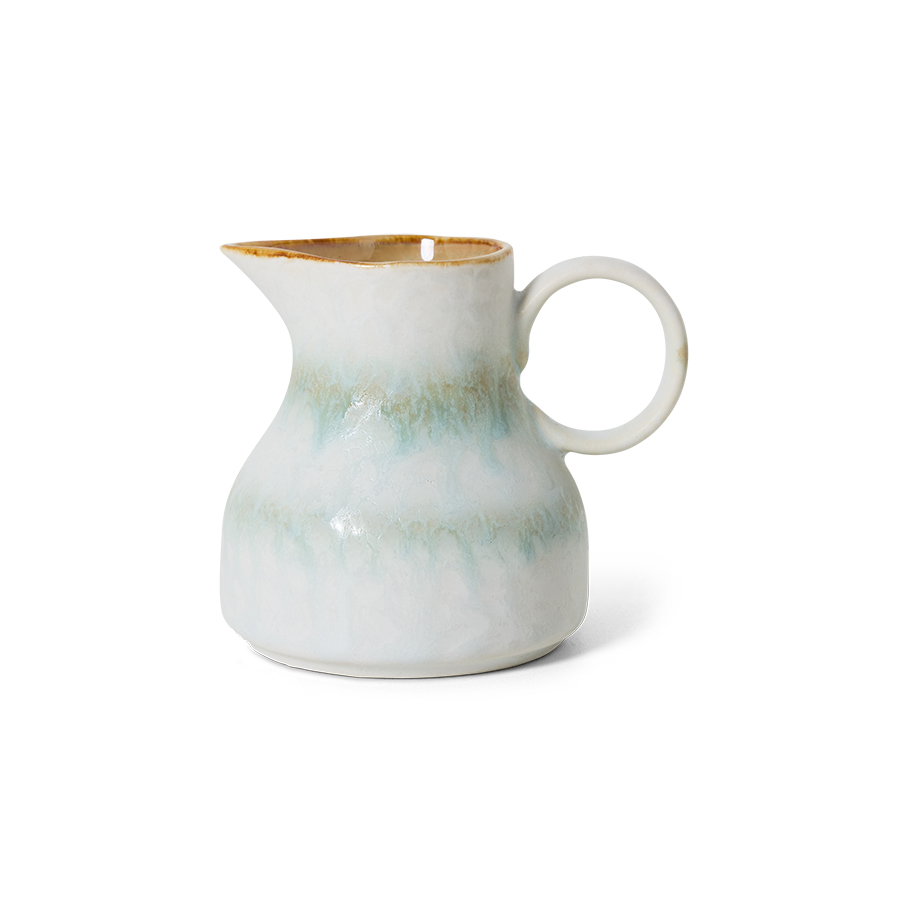 Milk jug Petal 70s ceramics Milk jug Petal 70s ceramics