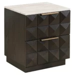 Nachtkastje Claremont brown