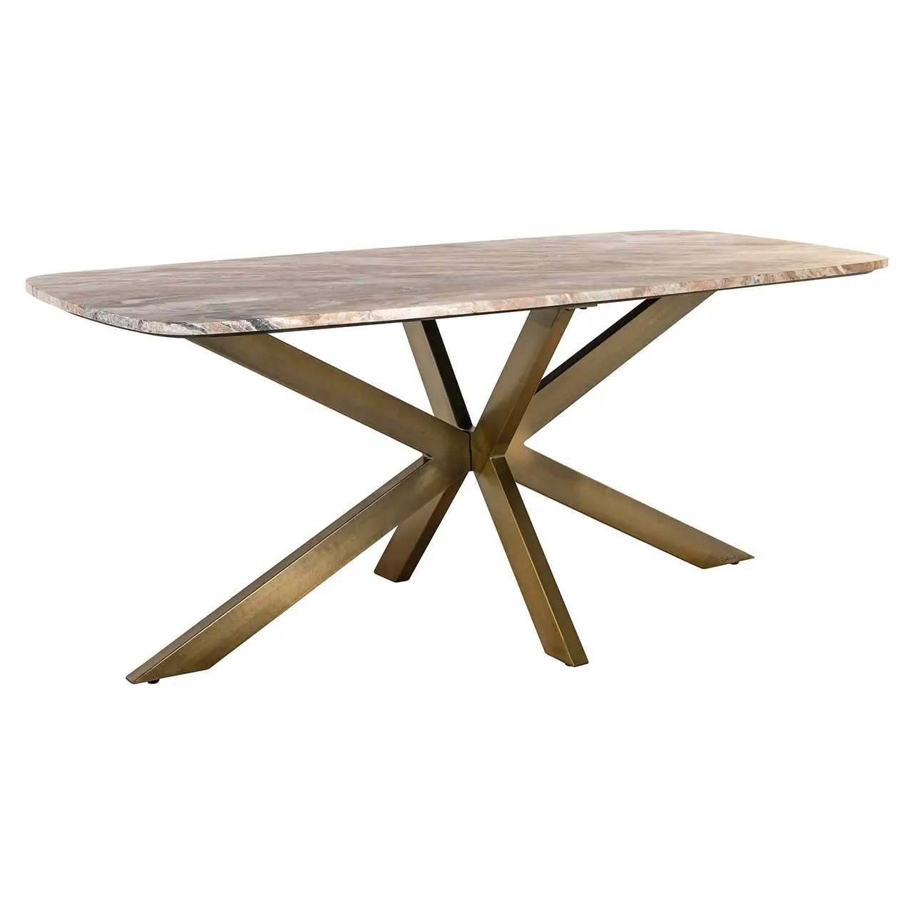 8634-01 Eettafel Bottega Deens Ovaal 220cm - Afbeelding 1