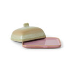 Butter dish Skyline 70s ceramics - Afbeelding 2