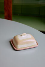 Butter dish Skyline 70s ceramics - Afbeelding 4