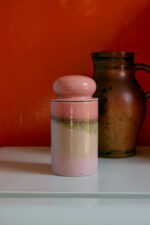 Storage jar Glaze 70s ceramics - Afbeelding 3