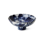 Ceramic bowl on base indigo - Afbeelding 2