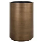 Plantenbak - Dira brushed gold 50Ø