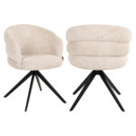 Dining chair Serenity niagara beige swivel