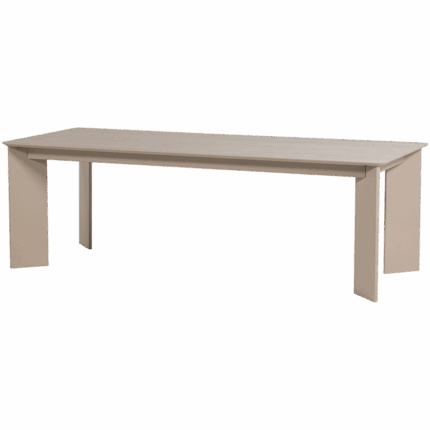 TABLO EETTAFEL AFGEROND DL 240x100 CM DAKARGRAU [fsc]