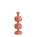 Kandelaar Ceyla Ø10x26 cm - 2 kleuren - Afbeelding 2