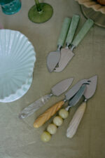 Cheese knive sage (set of 3) - Afbeelding 2