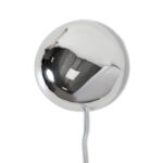 Orb wall lamp, chrome - Afbeelding 3