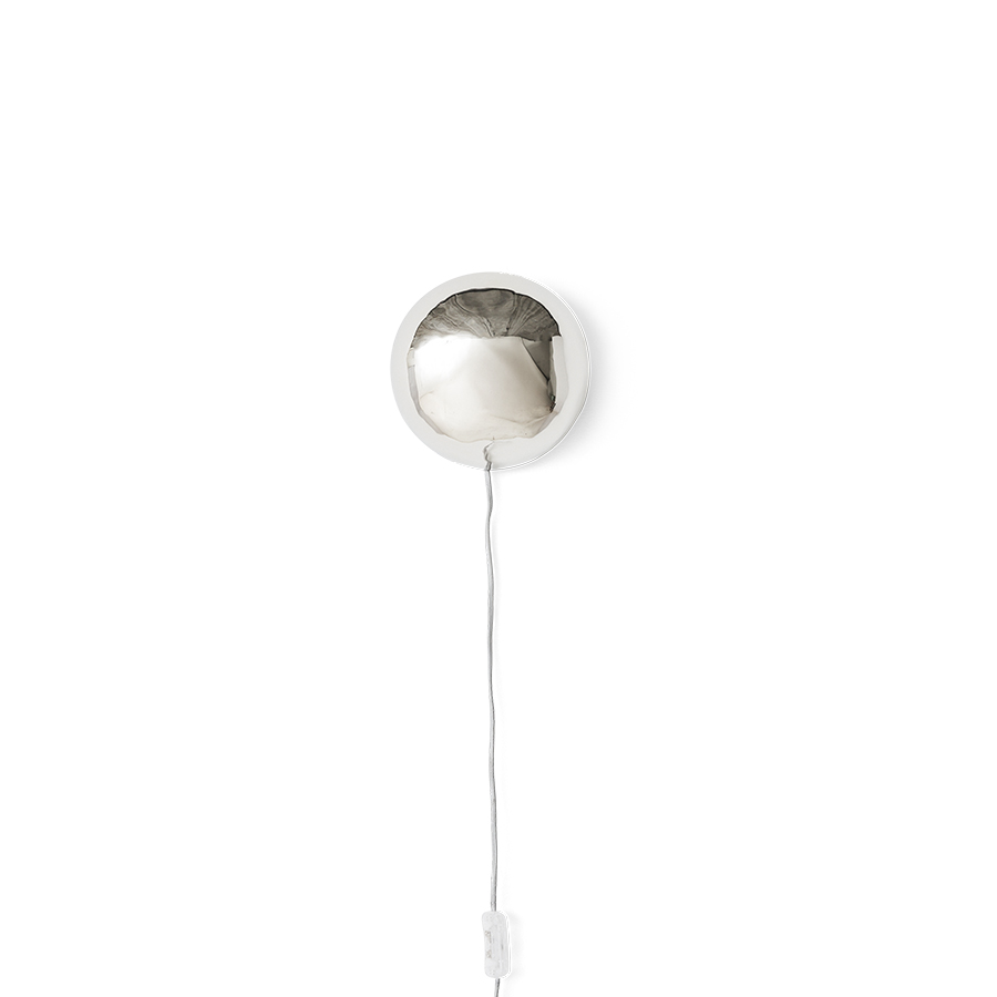 Orb lamp chrome Orb wall lamp, chrome - Afbeelding 1