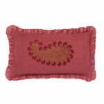 Kussen Siena Roze & Roest
