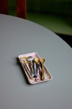 Spoons M, Sketch 70's Ceramics - Set van 4 - Afbeelding 3