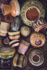 70s ceramics: small scented candle Miami - Afbeelding 2