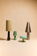 STEL ZELF SAMEN - Tafellamp Retro Stoneware Green - Afbeelding 2