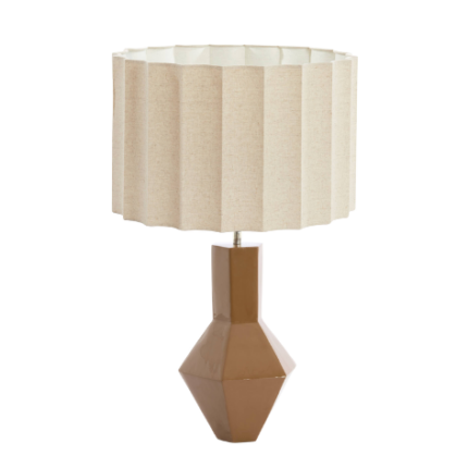 Tafellamp Clarie Caramel