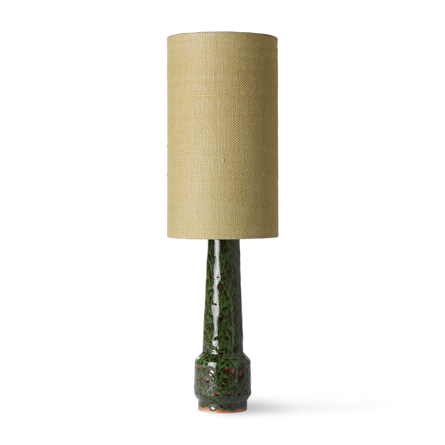 Tafellamp Retro Stoneware Green Tafellamp Retro Stoneware Green