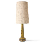 Tafellamp Retro Stoneware Mustard