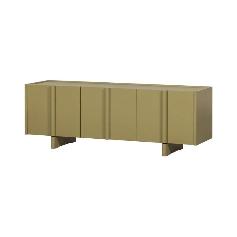 Basu-Tv-meubel-grenen-moss-152-cm Basu tv meubel 152 cm grenen moss - Afbeelding 1