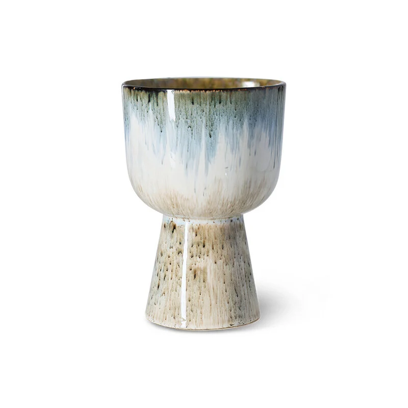 hkliving-collectie-retro-bloempot-glacier Bloempot Glacier - Afbeelding 1