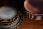 Side plates Contrast 70s ceramics – set of 2 - Afbeelding 2