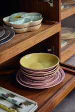Curry bowls Bubble 70s ceramics – set of 2 - Afbeelding 2