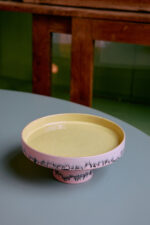 Bowl on base Bubble 70s ceramics - Afbeelding 4