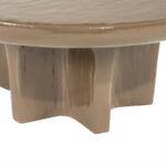 By-Boo Coffee table Circolo large - dark brown
